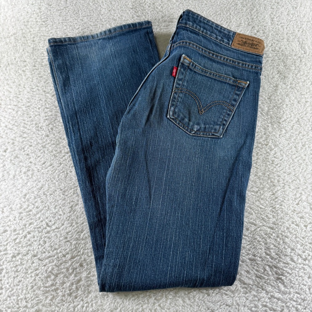 Y2K‎ Women's Levi's 545 Low Bootcut Jeans Size 4 28x32 Misses Denim Pants